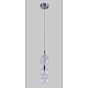 Подвесной светильник Crystal Lux Iris SP1 B Transparent