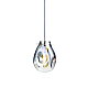 Подвесной светильник Delight Collection Soap 9208P/A silver