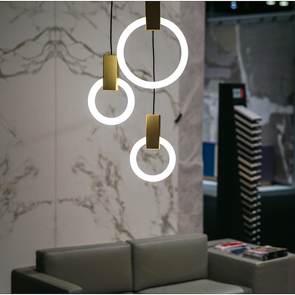 Подвесной светильник Delight Collection Halo 9813P/L gold