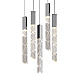 Подвесной светильник Delight Collection Trinity OM8201013-5 chrome