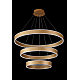 Подвесная светодиодная люстра Crystal Lux MUCHOS SP158W LED GOLD