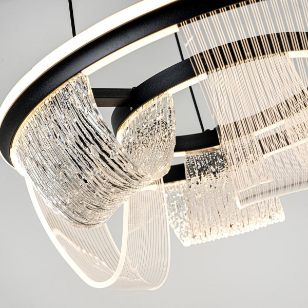 Подвесной светильник LED4U L7706-460 BK Подвесной светильник LED4U L7706-460 BK