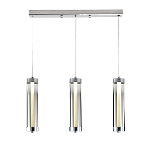 Подвесной светильник Indigo Rilucente 11061/3P Chrome V000148L