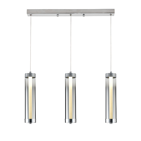 Подвесной светодиодный светильник Indigo Rilucente 11061/3P Chrome V000148L