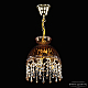 Подвесной светильник Bohemia Ivele Crystal 5478/22 G Amber/M-1G Drops K721
