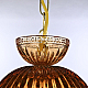 Подвесной светильник Bohemia Ivele Crystal 5478/22 G Amber/M-1G Leafs