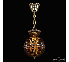 Подвесной светильник Bohemia Ivele Crystal 5480/17 G Amber/M-1G