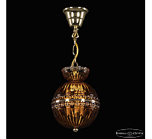 Подвесной светильник Bohemia Ivele Crystal 5480/17 G Amber/M-1G