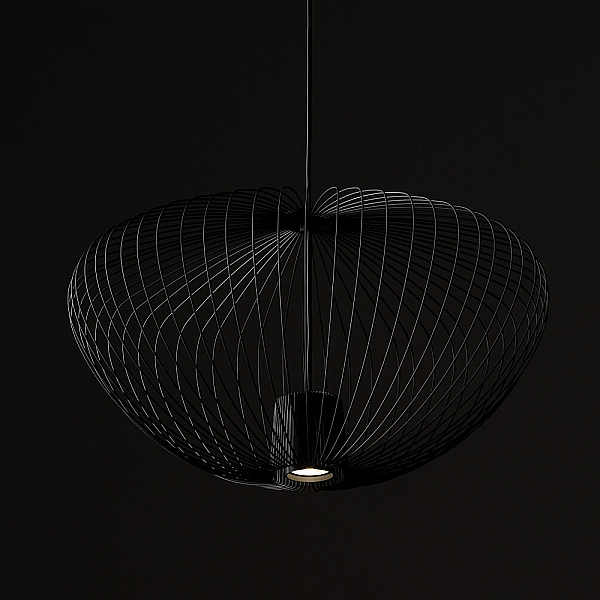 Подвесная люстра Nowodvorski Pumpkin M Umbra Gray 11245