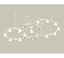 Комплект подвесного светильника Ambrella Light Techno Ring XR92212200 (A9221, A9226, C9241, C9232, C9236, C9231, N8126, N8112)