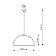Подвесной светильник LightHall Beam 50 LH052005