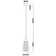 Подвесной светильник Arte Lamp Barry A7951SP-1GO