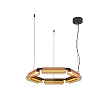 Подвесная люстра Maytoni Flat MOD296PL-L40BC3K