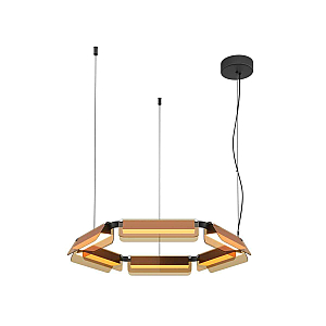 Подвесная люстра Maytoni Flat MOD296PL-L40BC3K