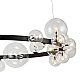 Подвесной светильник Delight Collection Art Deco Bubble KM1294P-24 black/clear
