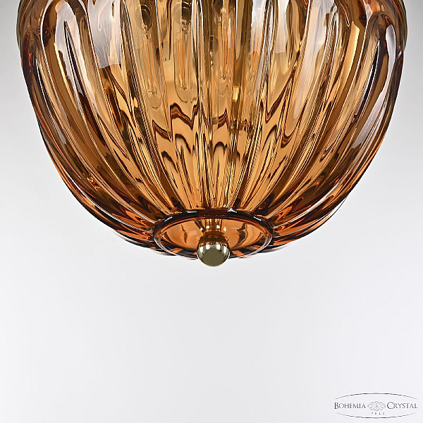 Подвесной светильник Bohemia Ivele Crystal 5480/22 G Amber/M-1H