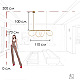 Подвесной светильник LOFT IT Thread 10388P/A Brass