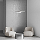 Подвесной светильник Eurosvet Occhio 40026/1 LED серый a069308