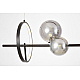 Подвесной светильник Lumina Deco LDP 7033-10 BK+GY