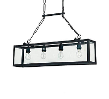 Подвесной светильник Ideal Lux Igor SP4 Nero 092942