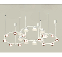Комплект подвесного светильника Ambrella Light Techno Ring XR92082020 (A9208x3, C9241, C9236, C9231, N8126, N8140)