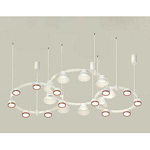Комплект подвесного светильника Ambrella Light Techno Ring XR92082020 (A9208x3, C9241, C9236, C9231, N8126, N8140)