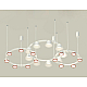 Комплект подвесного светильника Ambrella Light Techno Ring XR92082020 (A9208x3, C9241, C9236, C9231, N8126, N8140)