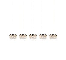Подвесной светильник Delight Collection MD21020075 MD21020075-5B satin nickel