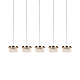 Подвесной светильник Delight Collection MD21020075 MD21020075-5B satin nickel