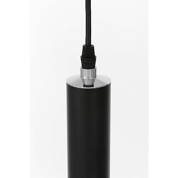 Подвесной светильник Lumina Deco Folino LDP 7012-1B BK+CHR