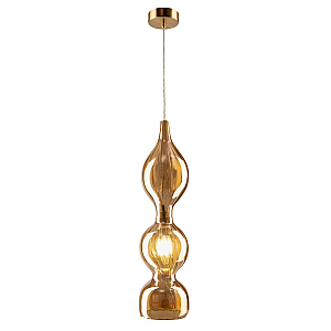 Подвесной светильник Crystal Lux Iris SP1 B Amber