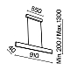 Подвесной светодиодный светильник Maytoni Technical Step P010PL-L23G4K