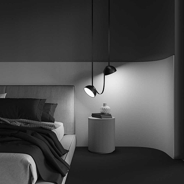 Подвесной светодиодный светильник Maytoni Technical Pendant system Parity Bowl TR126B-20W3K-B