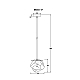 Подвесной светильник MyFar Stella MR2321-1P