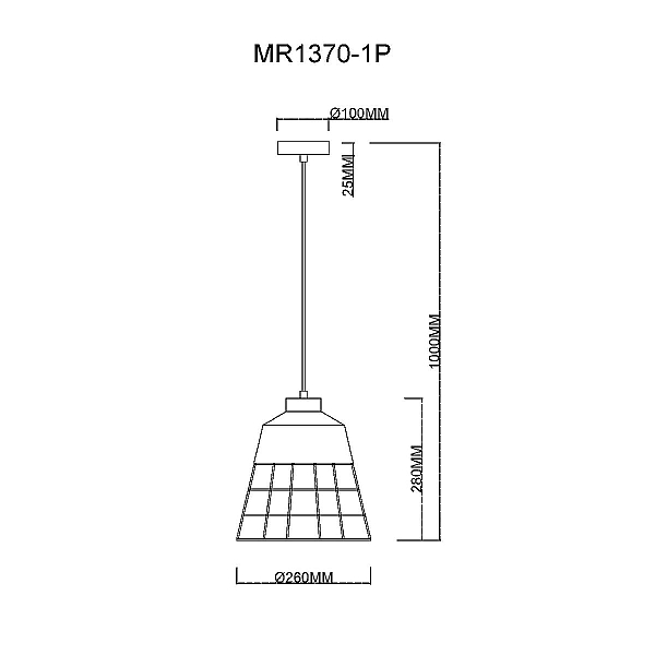 Подвесной светильник MyFar Hill MR1370-1P
