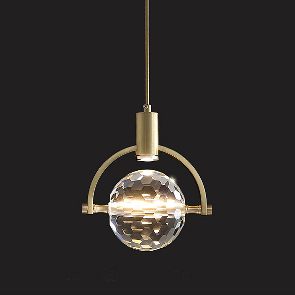 Подвесной светильник DeLight Collection 2121P/A brass/clear