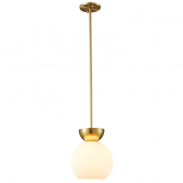 Подвесной светильник iLamp Mono P6079-1 GD+WH