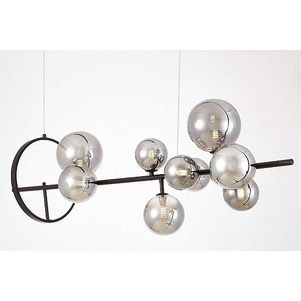 Подвесной светильник Lumina Deco LDP 7033-10 BK+GY