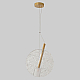 Светильник подвесной Crystal Lux FROZEN SP1 BRASS