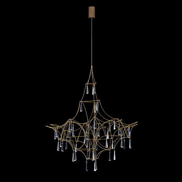 Подвесной светильник Delight Collection Lucciola MD18001068-1E matt gold