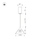 Подвесной светильник Arlight SP-OMBRELLO-HANG-R200-7W Warm3000 (BK, 30 deg, 230V) (IP20 Металл) 059590