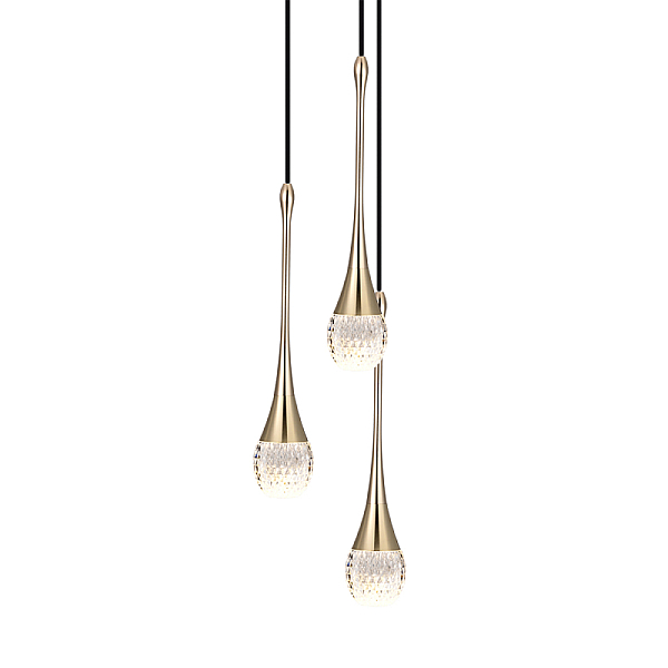 Подвесной светильник Delight Collection P0844 P0844-3B s-gold