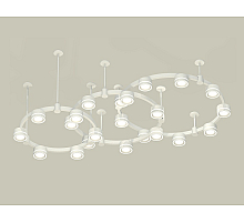 Комплект подвесного светильника Ambrella Light Techno Ring XR92212250 (A9221, A9226, C9241, C9232, C9236, C9231, N8433)
