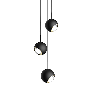 Подвесной светильник DeLight Collection MD2826-3B black/gold