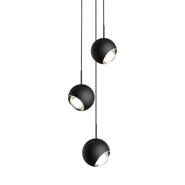 Подвесной светильник DeLight Collection MD2826-3B black/gold