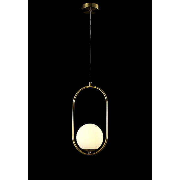 Светильник подвесной Crystal lux CALLE SP1 BRASS