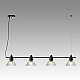 Подвесная люстра Lumion Moderni Corne 6595/4A
