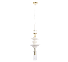 Подвесной светильник Crystal Lux VALENCIA SP1.4 GOLD