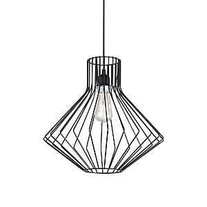 Подвесной светильник Ideal Lux Ampolla-4 SP1 Nero 167497