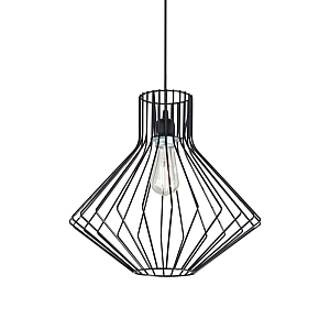 Подвесной светильник Ideal Lux Ampolla-4 SP1 Nero 167497